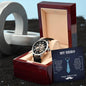 Men's Openwork Watch - Dad, Happy Father's Day