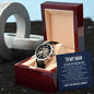 To my Man, My Love, My one and only, Men's Openwork Watch