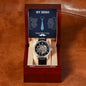Men's Openwork Watch - Dad, Happy Father's Day