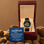 To My GrandSon - I thank The LORD for giving me such, Men's Openwork Watch