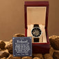To My Husband - Meeting you was fate, Men's Openwork Watch