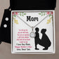 Eternal Hope Necklace and Cubic Zirconia Earring Set mom you are so special