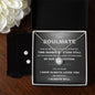 To My Soulmate, Eternal Hope Necklace and Cubic Zirconia Earring Set