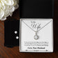 Eternal Hope Necklace and Cubic Zirconia Earring Set Husband to wife final first text