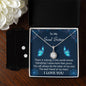 To My Soul Sister, Eternal Hope Necklace and Cubic Zirconia Earring Set