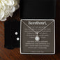 Sweetheart, Eternal Hope Necklace and Cubic Zirconia Earring Set