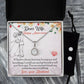 Eternal Hope Necklace and Cubic Zirconia Earring Set Happy Anniversay, If I had to choose new