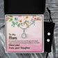 Eternal Hope Necklace and Cubic Zirconia Earring Set Mom - I'm assured of your love 2
