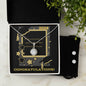 Congratulations, Graduation 2024, Eternal Hope Necklace and Cubic Zirconia Earring Set