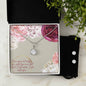 I love you not only for for what you are, but what I am when I am with you., Eternal Hope Necklace and Cubic Zirconia Earring Set