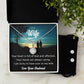 Eternal Hope Necklace and Cubic Zirconia Earring Set To my Wife Love your husband