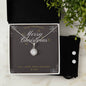 Merry Christmas to my Girlfriend, Eternal Hope Necklace and Cubic Zirconia Earring Set