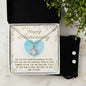 My life has meaning, Eternal Hope Necklace and Cubic Zirconia Earring Set