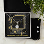 Graduation, Eternal Hope Necklace and Cubic Zirconia Earring Set