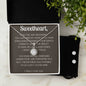 Sweetheart, Eternal Hope Necklace and Cubic Zirconia Earring Set