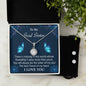 To My Soul Sister, Eternal Hope Necklace and Cubic Zirconia Earring Set