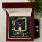 Congratulations, Graduation 2024, Eternal Hope Necklace and Cubic Zirconia Earring Set