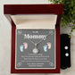 Eternal Hope Necklace and Cubic Zirconia Earring Set To my Mommy to be