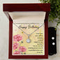 Happy Birthday to an amazing person Eternal Hope Necklace and Cubic Zirconia Earring Set