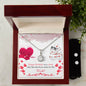 Happy Birthday to a sister, Eternal Hope Necklace and Cubic Zirconia Earring Set