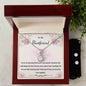 To my Best Friend, Eternal Hope Necklace and Cubic Zirconia Earring Set