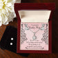 Eternal Hope Necklace and Cubic Zirconia Earring Set To my Beautiful Teacher wife