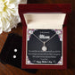 Eternal Hope Necklace and Cubic Zirconia Earring Set To My Beautiful Mom2