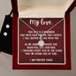 My love, Eternal Hope Necklace and Cubic Zirconia Earring Set