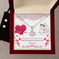 Happy Birthday to a sister, Eternal Hope Necklace and Cubic Zirconia Earring Set