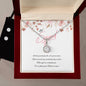 Bridal Squad, Eternal Hope Necklace and Cubic Zirconia Earring Set