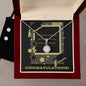 Congratulations, Graduation 2024, Eternal Hope Necklace and Cubic Zirconia Earring Set