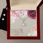 I love you not only for for what you are, but what I am when I am with you., Eternal Hope Necklace and Cubic Zirconia Earring Set