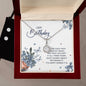 Happy birthday to the child who, Eternal Hope Necklace and Cubic Zirconia Earring Set