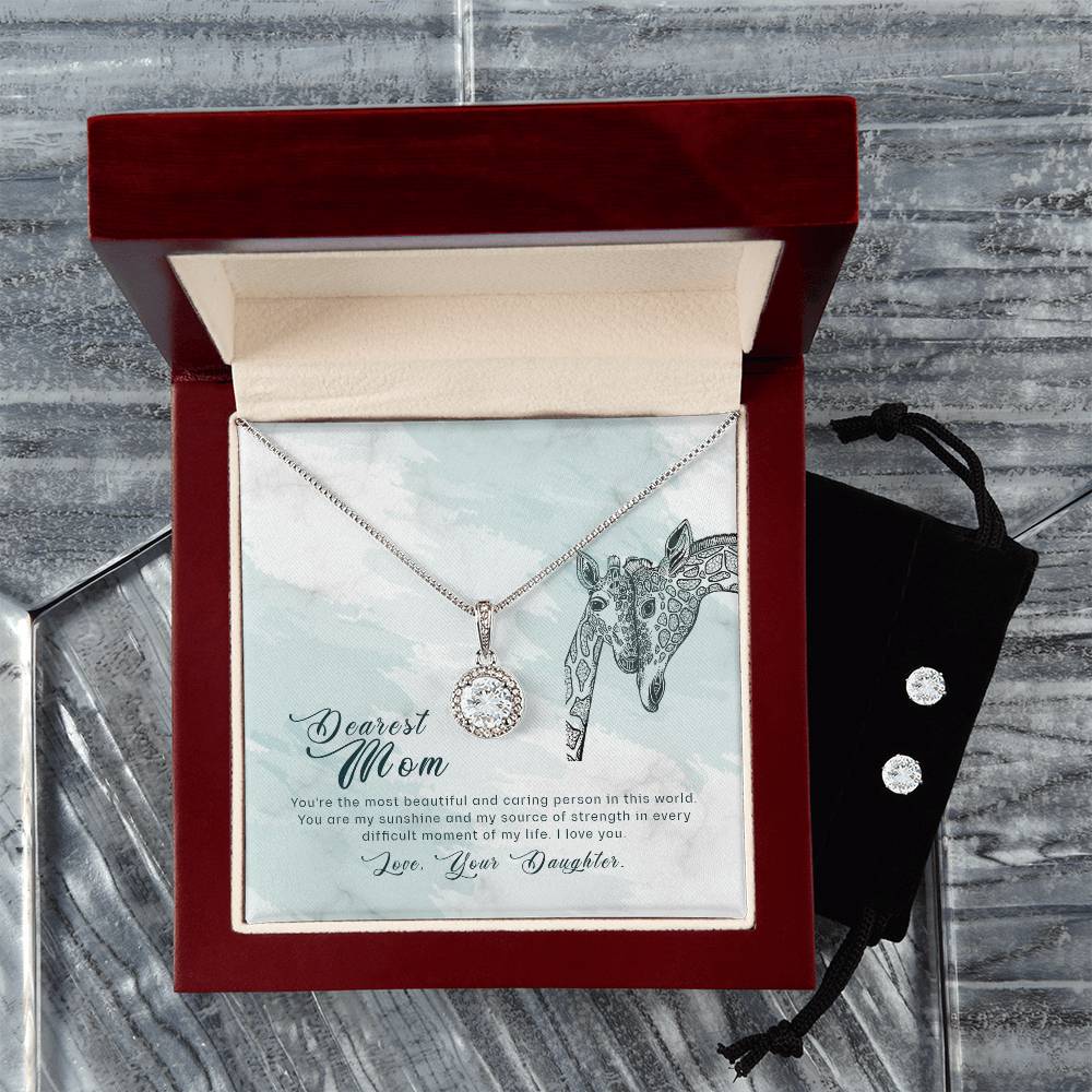 Eternal Hope Necklace and Cubic Zirconia Earring Set To my mom- you_re the most beautiful