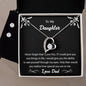 Forever Love Necklace and Cubic Zirconia Earring Set daughter4