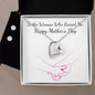 Forever Love Necklace and Cubic Zirconia Earring Set To the Woman who raised me, Happy Mothers Day