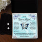 Forever Love Necklace and Cubic Zirconia Earring Set To My Bonus Mom2