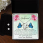 Forever Love Necklace and Cubic Zirconia Earring Set To my Girlfriend