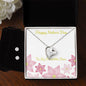 Forever Love Necklace and Cubic Zirconia Earring Set Happy Mother's Day to my Incredible Mom
