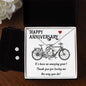 Forever Love Necklace and Cubic Zirconia Earring Set Happy Anniversary its been an amazing years