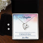Forever Love Necklace and Cubic Zirconia Earring Set When-it’s-too-hard