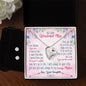 Forever Love Necklace and Cubic Zirconia Earring Set To My wanderful Mom