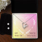 Forever Love Necklace and Cubic Zirconia Earring Set Happy Mother's Day Thank you for all you do