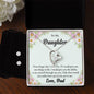 Forever Love Necklace and Cubic Zirconia Earring Set daughter7