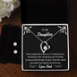 Forever Love Necklace and Cubic Zirconia Earring Set daughter4