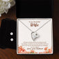 Forever Love Necklace and Cubic Zirconia Earring Set To my Beautiful Wife If-I-had-to-choose-between