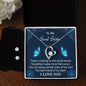 Forever Love Necklace and Cubic Zirconia Earring Set To My Soul Sister