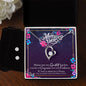 Forever Love Necklace and Cubic Zirconia Earring Set Happy Mother's Day