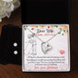 Forever Love Necklace and Cubic Zirconia Earring Set Happy Anniversay, If I had to choose new