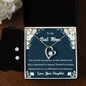 Forever Love Necklace and Cubic Zirconia Earring Set To My Best Mom2